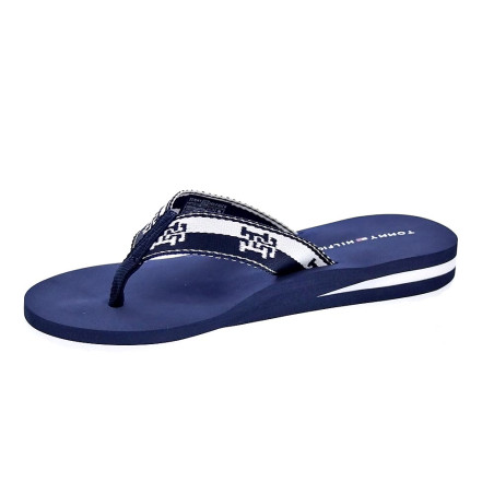 Sandalias Tommy Hilfiger zapatos Mujer modelo Webbing Sandal Azul 