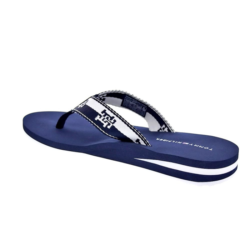 Sandalias Tommy Hilfiger zapatos Mujer modelo Webbing Sandal Azul 