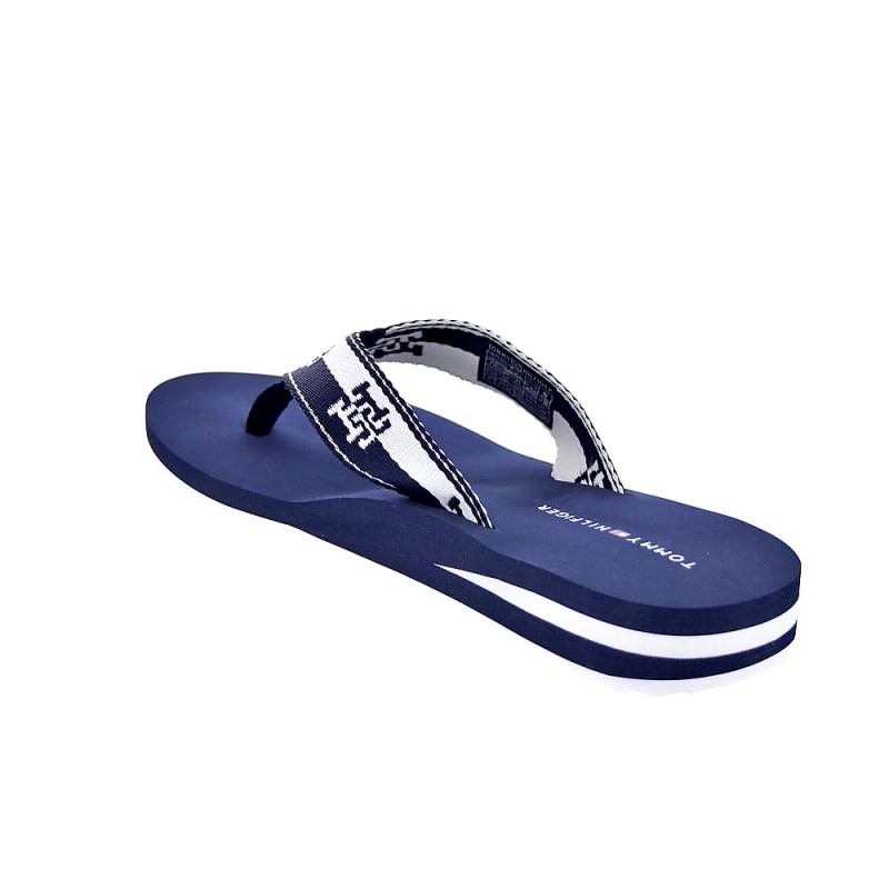 Sandalias Tommy Hilfiger zapatos Mujer modelo Webbing Sandal Azul 