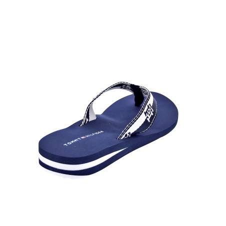 Sandalias Tommy Hilfiger zapatos Mujer modelo Webbing Sandal Azul 