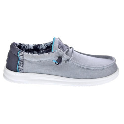 Mocasines Hey Dude zapatos Hombre modelo Wally H2O Gris 
