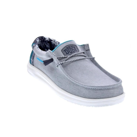 Mocasines Hey Dude zapatos Hombre modelo Wally H2O Gris 