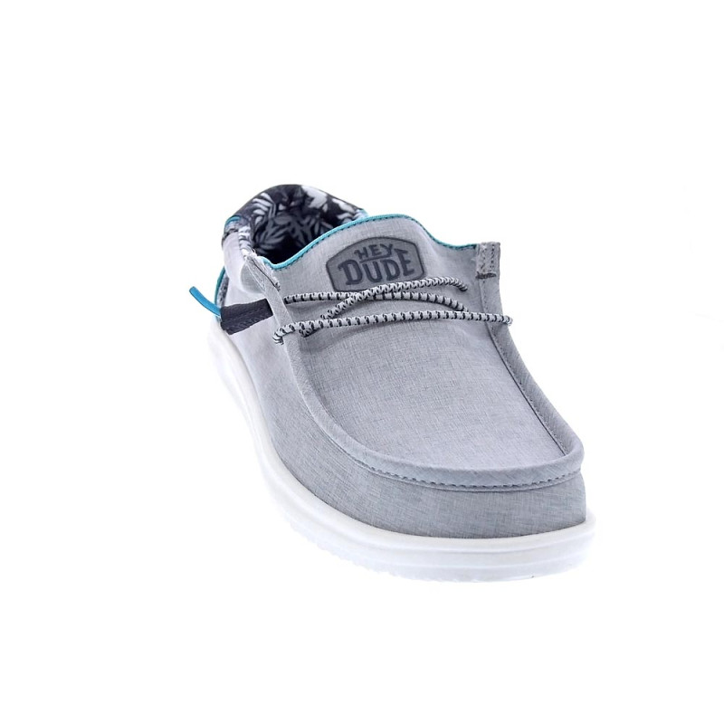 Mocasines Hey Dude zapatos Hombre modelo Wally H2O Gris 