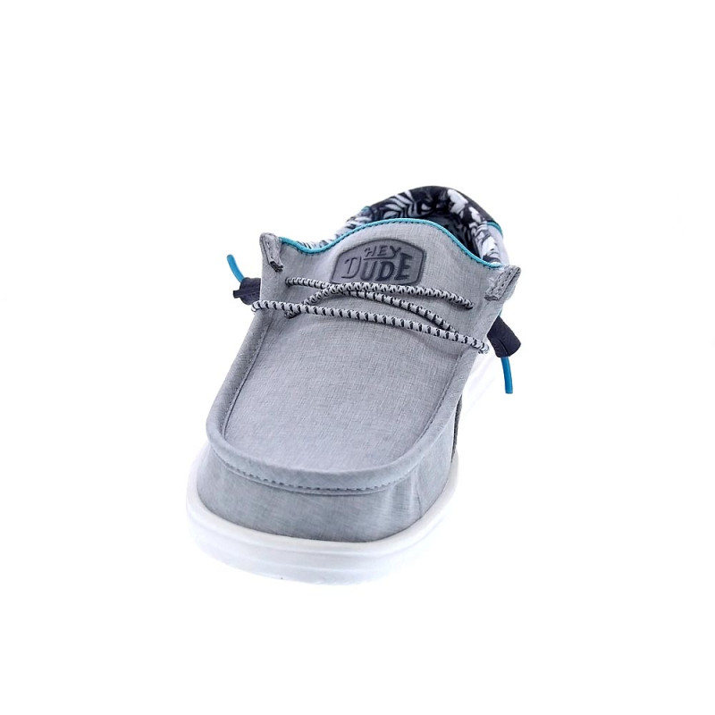 Mocasines Hey Dude zapatos Hombre modelo Wally H2O Gris 