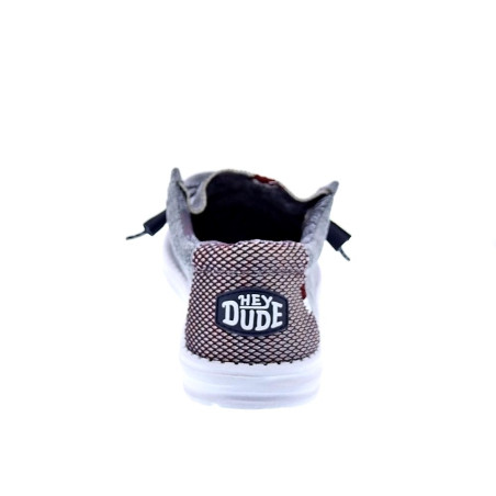 Mocasines Hey Dude zapatos Hombre modelo Wally Sox Gris 