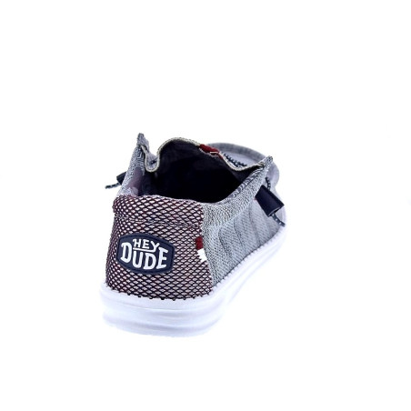 Mocasines Hey Dude zapatos Hombre modelo Wally Sox Gris 