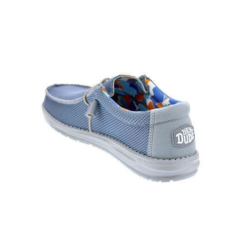 Mocasines Hey Dude zapatos Hombre modelo Wally Sox Triple Azul 