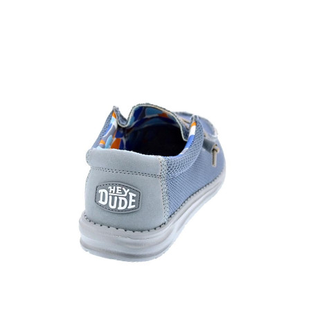 Mocasines Hey Dude zapatos Hombre modelo Wally Sox Triple Azul 