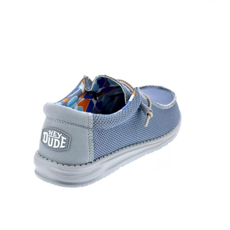 Mocasines Hey Dude zapatos Hombre modelo Wally Sox Triple Azul 