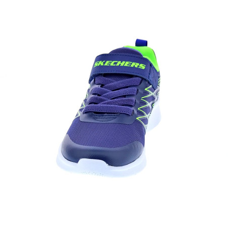 Zapatillas Skechers zapatos Niño modelo Microspec Azul 