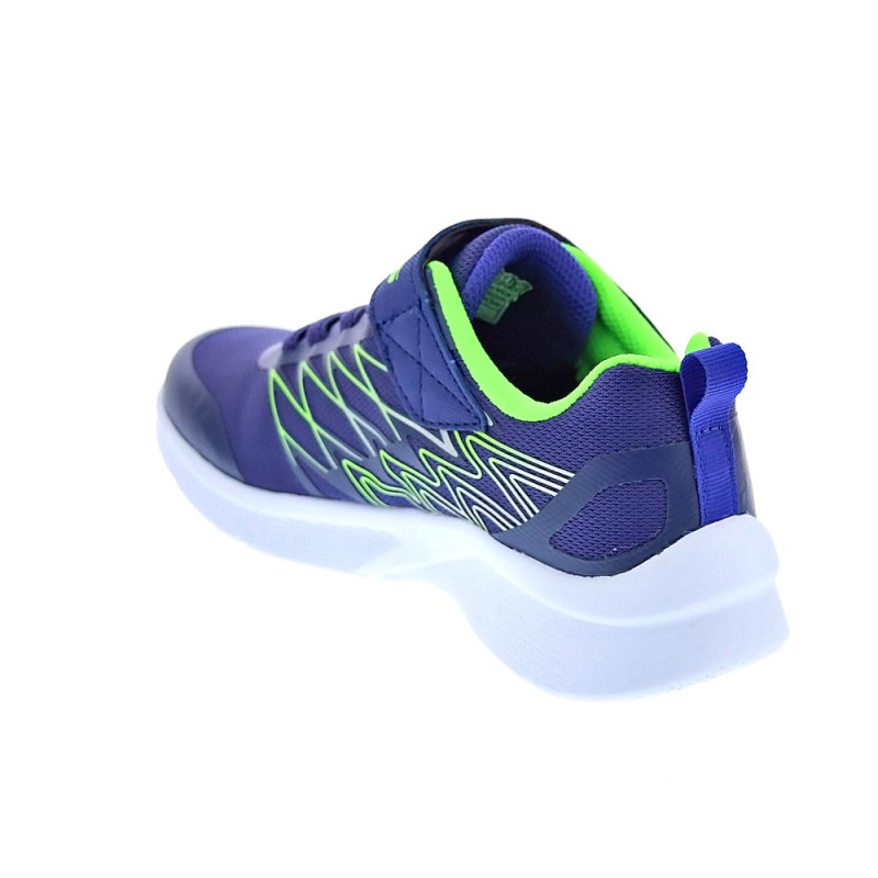 Zapatillas Skechers zapatos Niño modelo Microspec Azul 