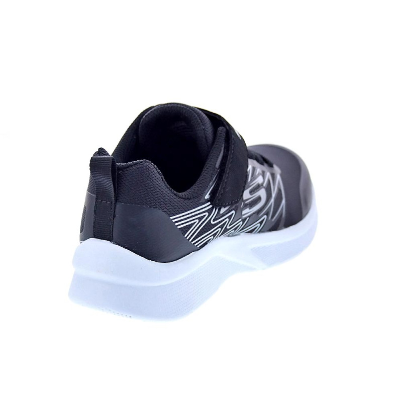 Zapatillas Skechers zapatos Niño modelo Microspec Negro 
