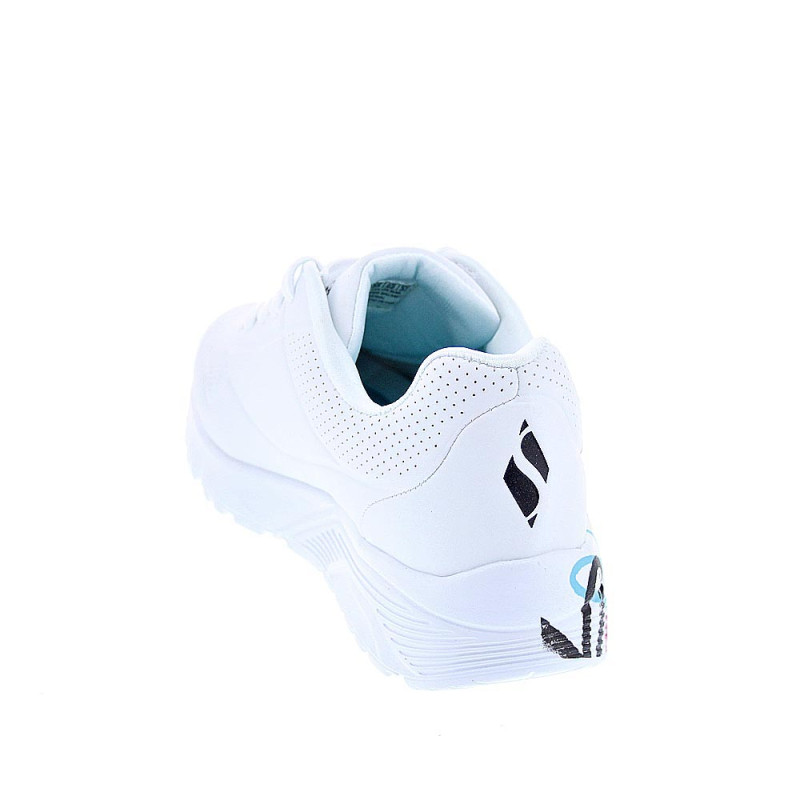 Zapatillas Skechers zapatos Niña modelo Uno Lite Blanco 