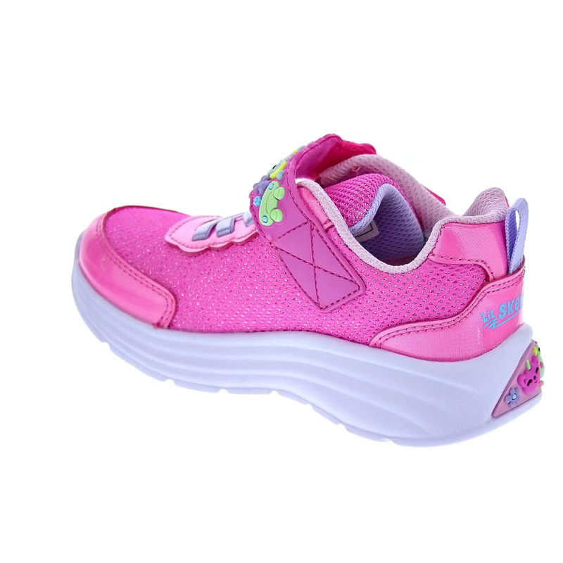 Zapatillas Skechers zapatos Niña modelo My Dreamers Rosa Velcro