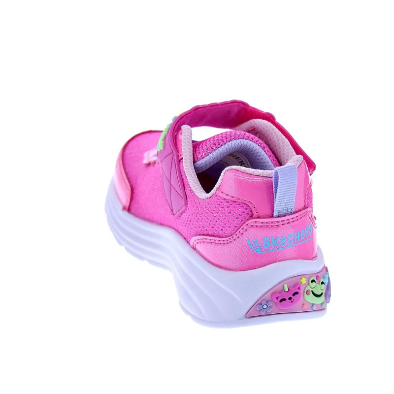 Zapatillas Skechers zapatos Niña modelo My Dreamers Rosa Velcro
