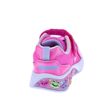 Zapatillas Skechers zapatos Niña modelo My Dreamers Rosa Velcro