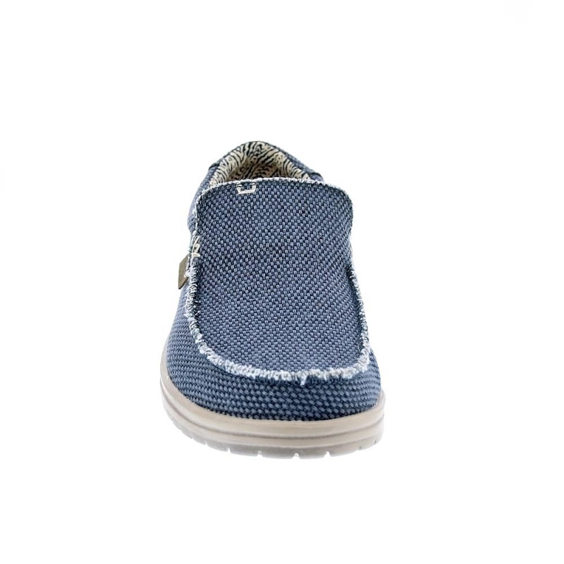 Mocasines Hey Dude zapatos Hombre modelo Mikka Braided Azul 