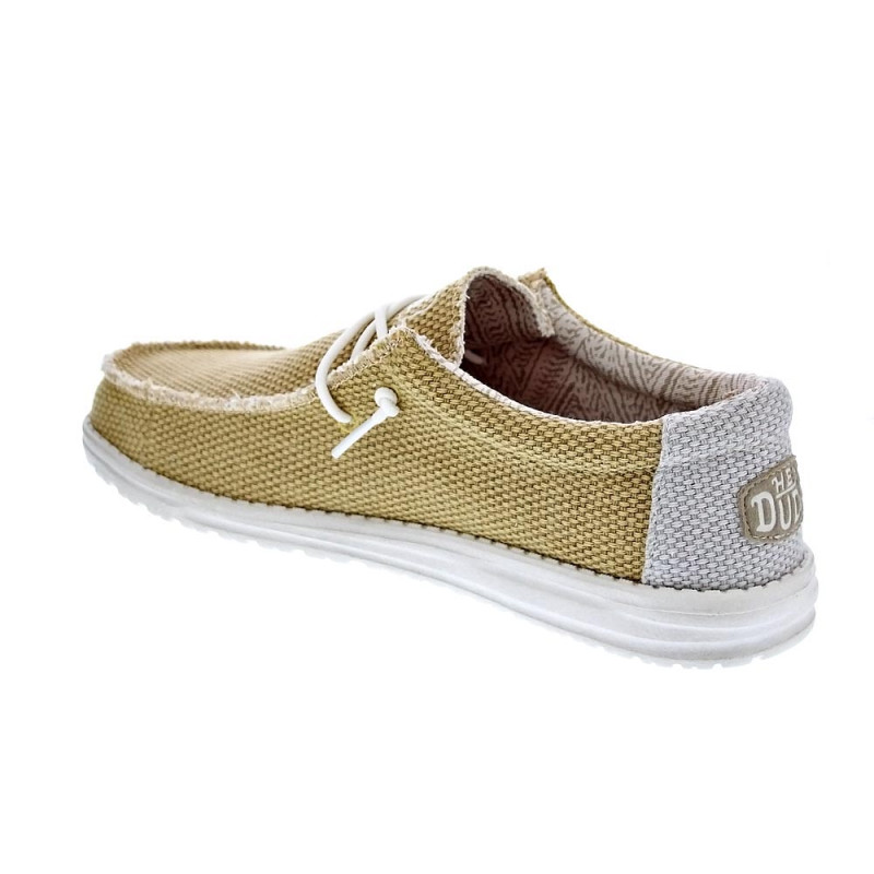 Mocasines Hey Dude zapatos Hombre modelo Wally Braided Amarillo 