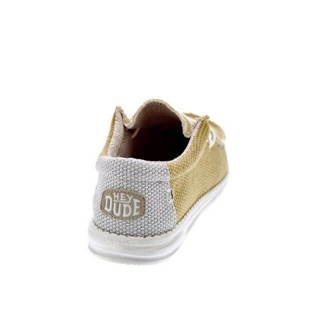Mocasines Hey Dude zapatos Hombre modelo Wally Braided Amarillo 