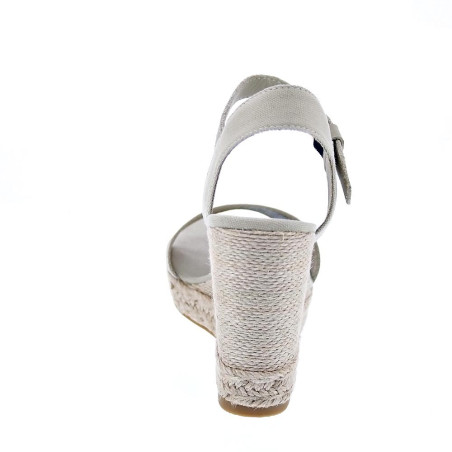 Sandalias Tommy Hilfiger zapatos Mujer modelo Seasonal Webbing Beige 