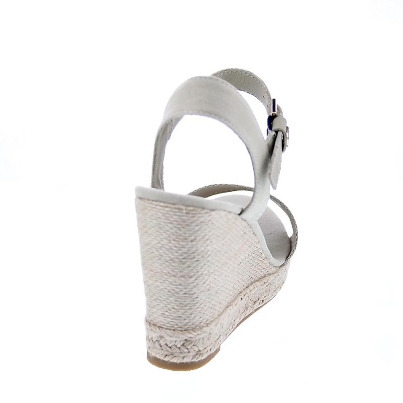 Sandalias Tommy Hilfiger zapatos Mujer modelo Seasonal Webbing Beige 