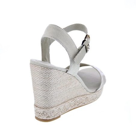 Sandalias Tommy Hilfiger zapatos Mujer modelo Seasonal Webbing Beige 