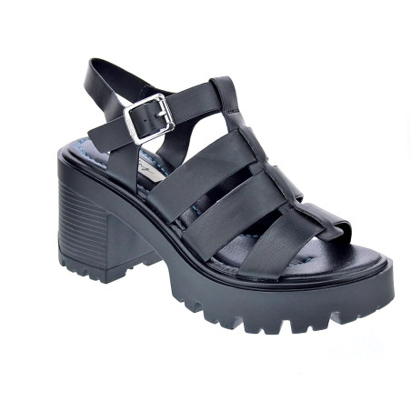 Sandalias Mtng zapatos Mujer modelo Emeline Negro 