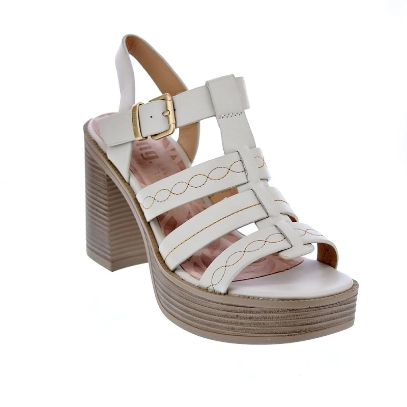 Sandalias Mtng zapatos Mujer modelo New 67 Beige 