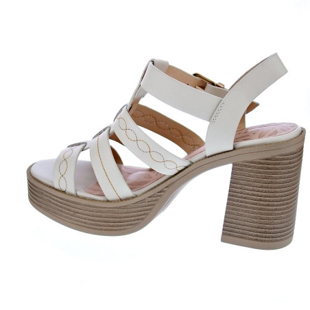 Sandalias Mtng zapatos Mujer modelo New 67 Beige 