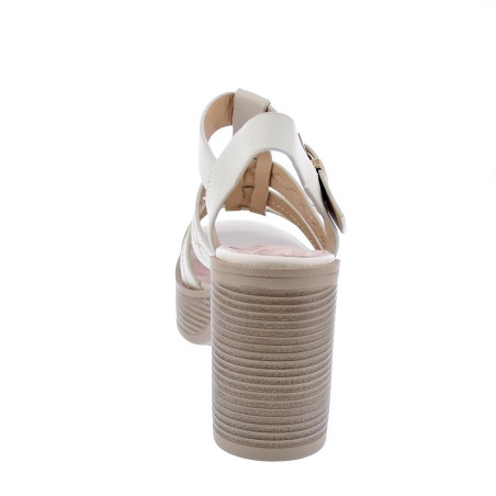 Sandalias Mtng zapatos Mujer modelo New 67 Beige 