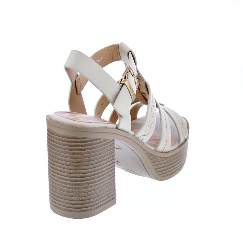 Sandalias Mtng zapatos Mujer modelo New 67 Beige 