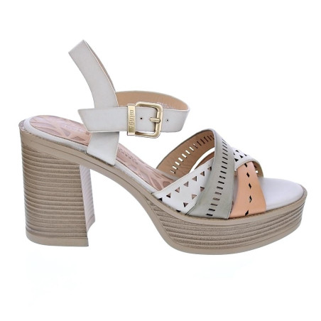 Sandalias Mtng zapatos Mujer modelo New 67 Beige 