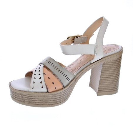 Sandalias Mtng zapatos Mujer modelo New 67 Beige 