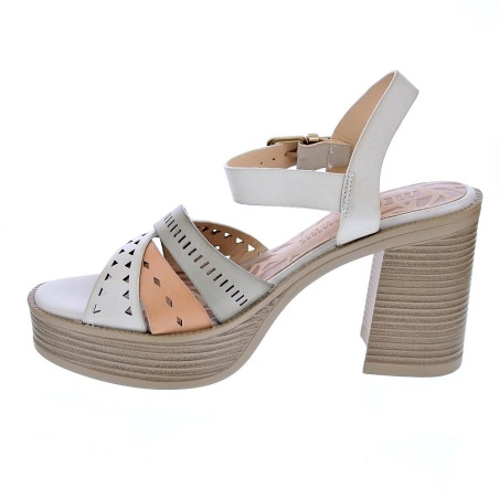 Sandalias Mtng zapatos Mujer modelo New 67 Beige 