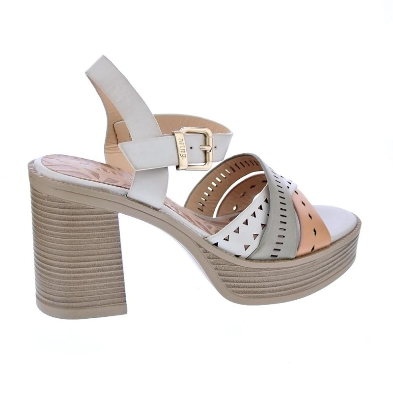 Sandalias Mtng zapatos Mujer modelo New 67 Beige 
