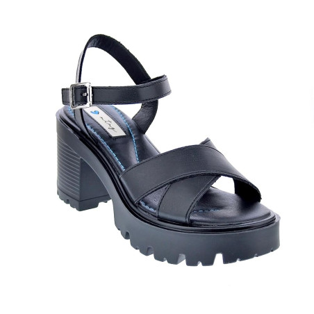 Sandalias Mtng zapatos Mujer modelo Emeline Negro 