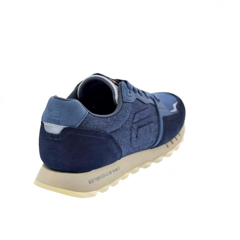 Zapatillas G-Star Raw zapatos Hombre modelo Track II Azul 