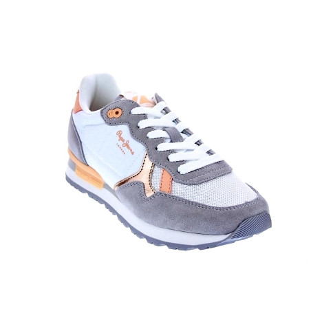 Zapatillas Pepe Jeans zapatos Mujer modelo Brit Heritage Blanco 