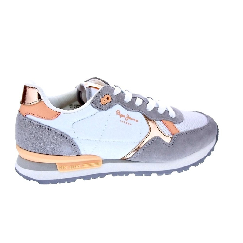 Zapatillas Pepe Jeans zapatos Mujer modelo Brit Heritage Blanco 