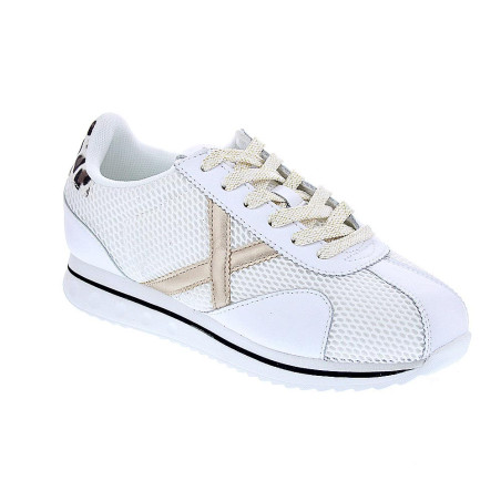 Zapatillas Munich zapatos Mujer modelo Sapporo Sky Blanco 