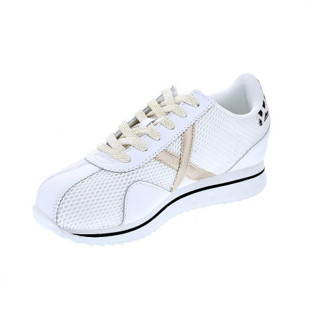 Zapatillas Munich zapatos Mujer modelo Sapporo Sky Blanco 