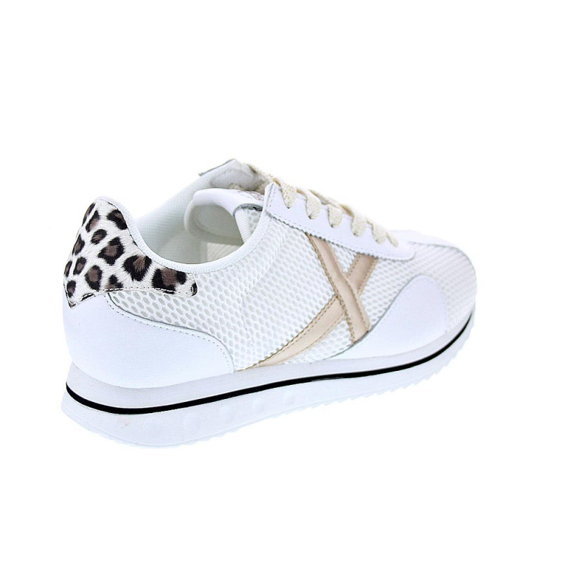 Zapatillas Munich zapatos Mujer modelo Sapporo Sky Blanco 