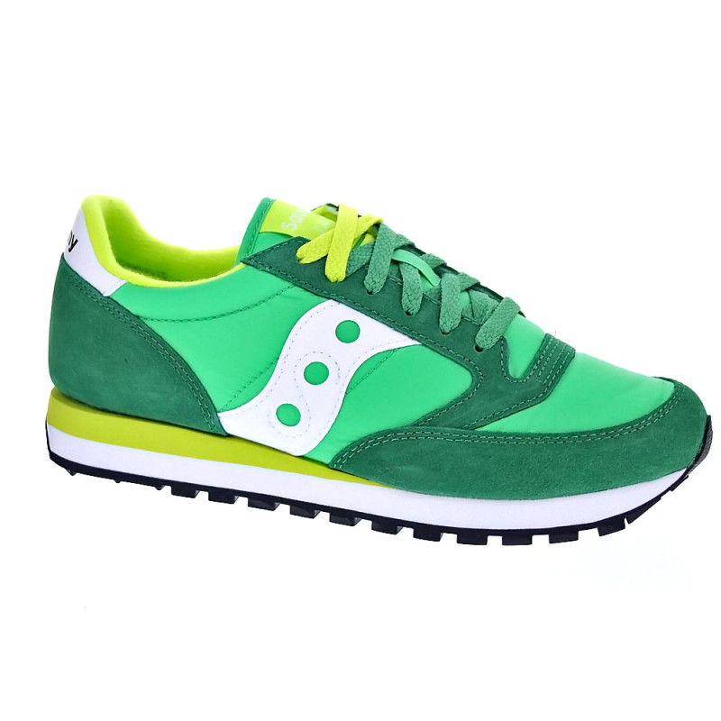 Zapatillas Saucony zapatos Hombre modelo Jazz Original Verde 