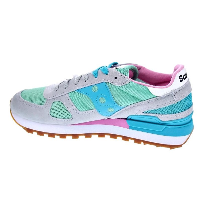 Zapatillas Saucony zapatos Mujer modelo Shadow Original Verde 