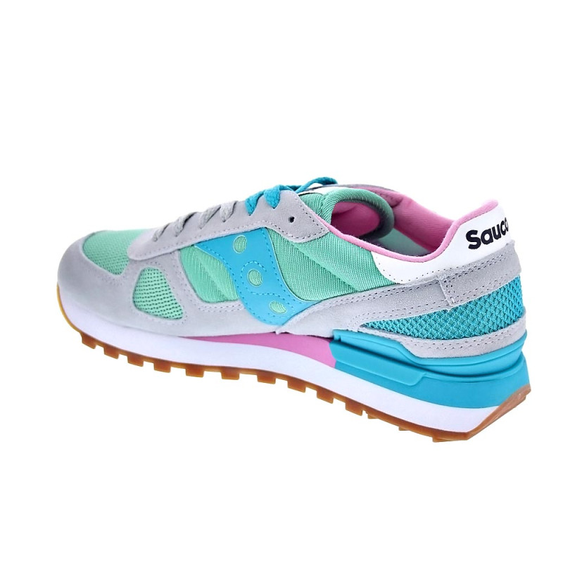 Zapatillas Saucony zapatos Mujer modelo Shadow Original Verde 