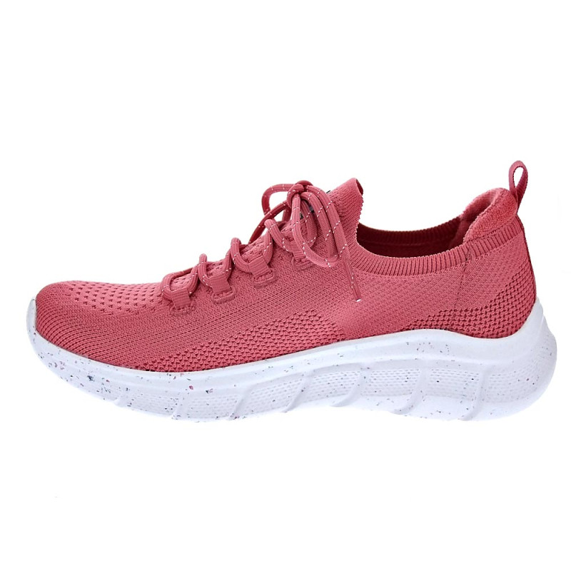 Zapatillas Skechers zapatos Mujer modelo Bobs B Rojo 