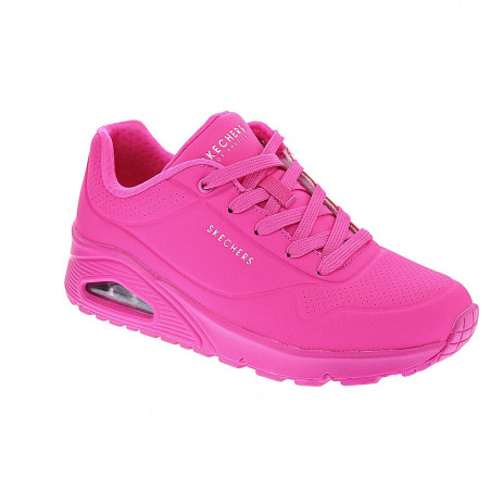 Zapatillas Skechers zapatos Mujer modelo Uno Rosa 