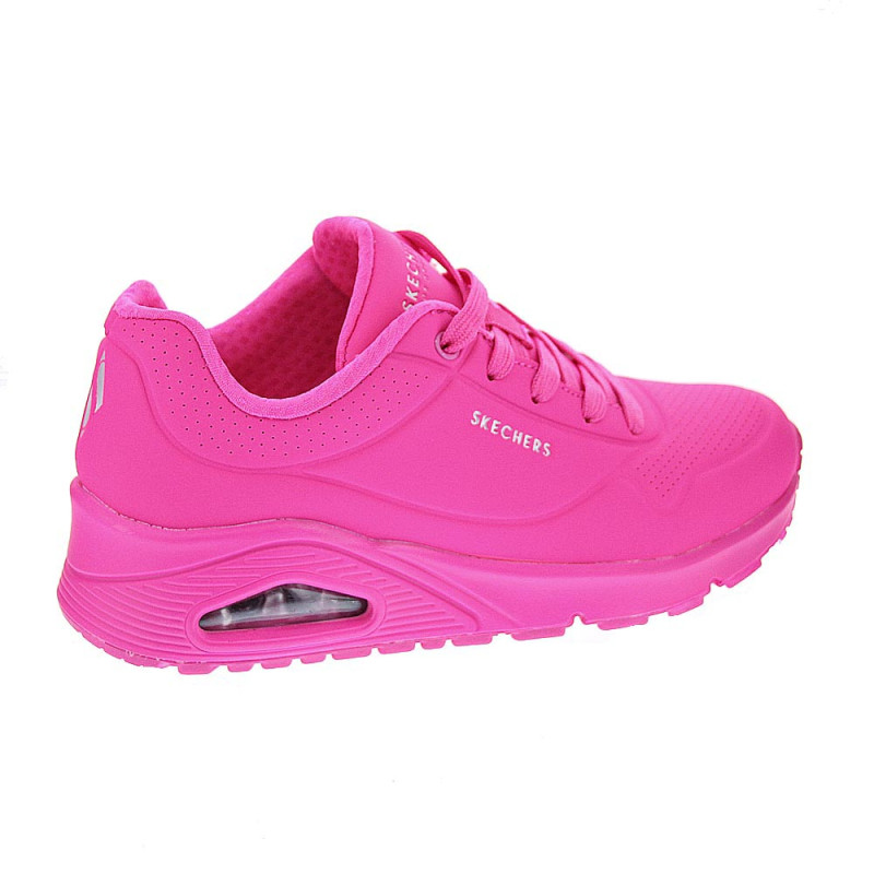 Zapatillas Skechers zapatos Mujer modelo Uno Rosa 
