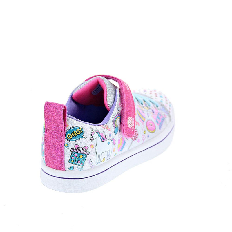Zapatillas Skechers zapatos Niña modelo Sparkle Multicolor 