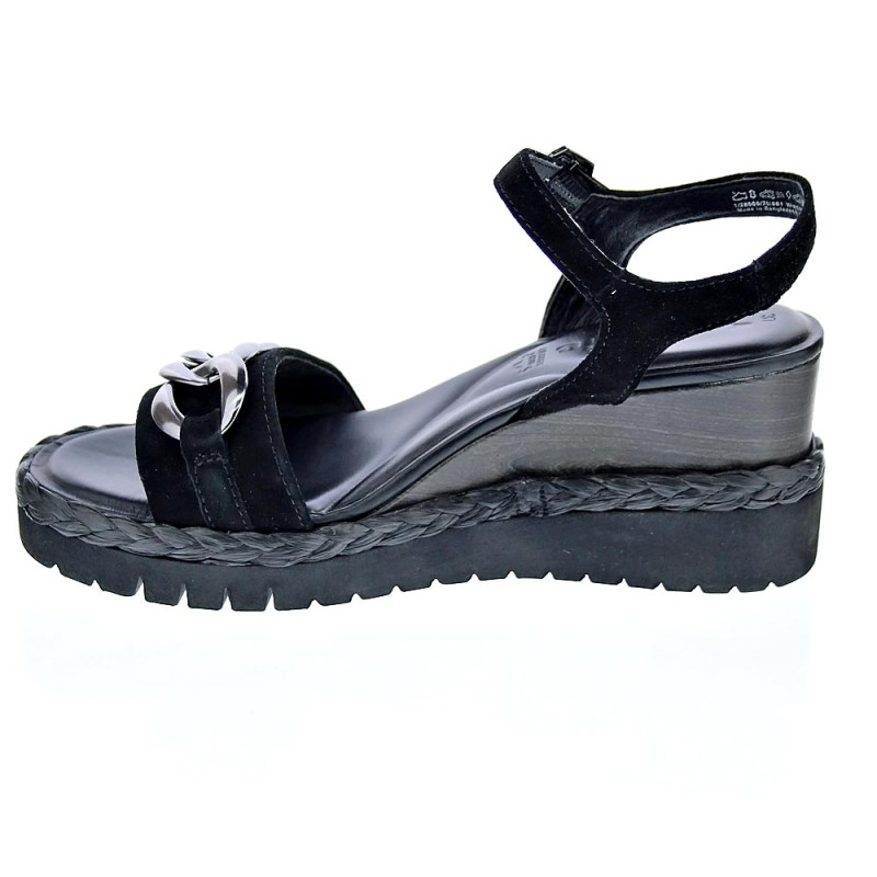 Sandalias Tamaris zapatos Mujer modelo 28006 Negro 